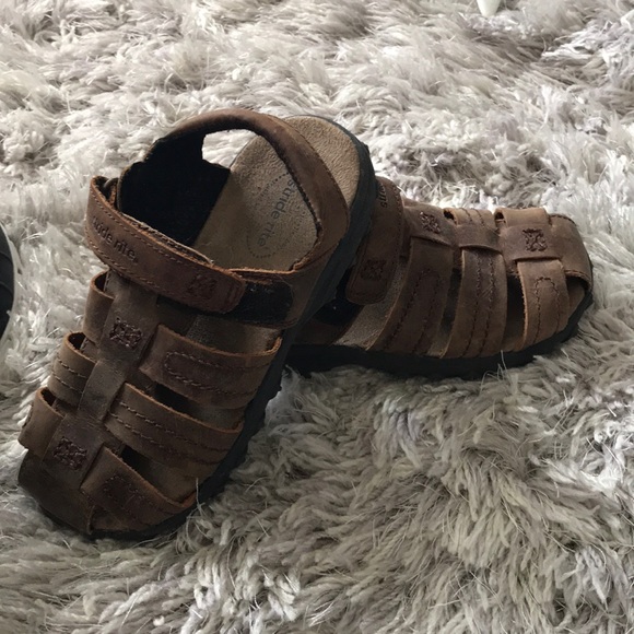 Stride Rite sandals size 10m Leather - Picture 2 of 4